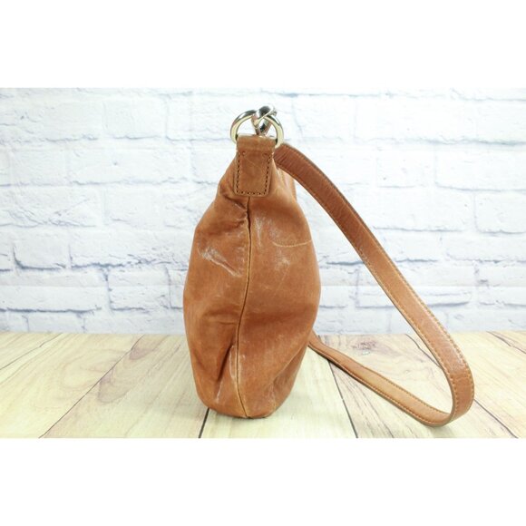 Michael Kors Brown Leather Crosby Shoulder Crossbody Bag - Picture 4 of 12